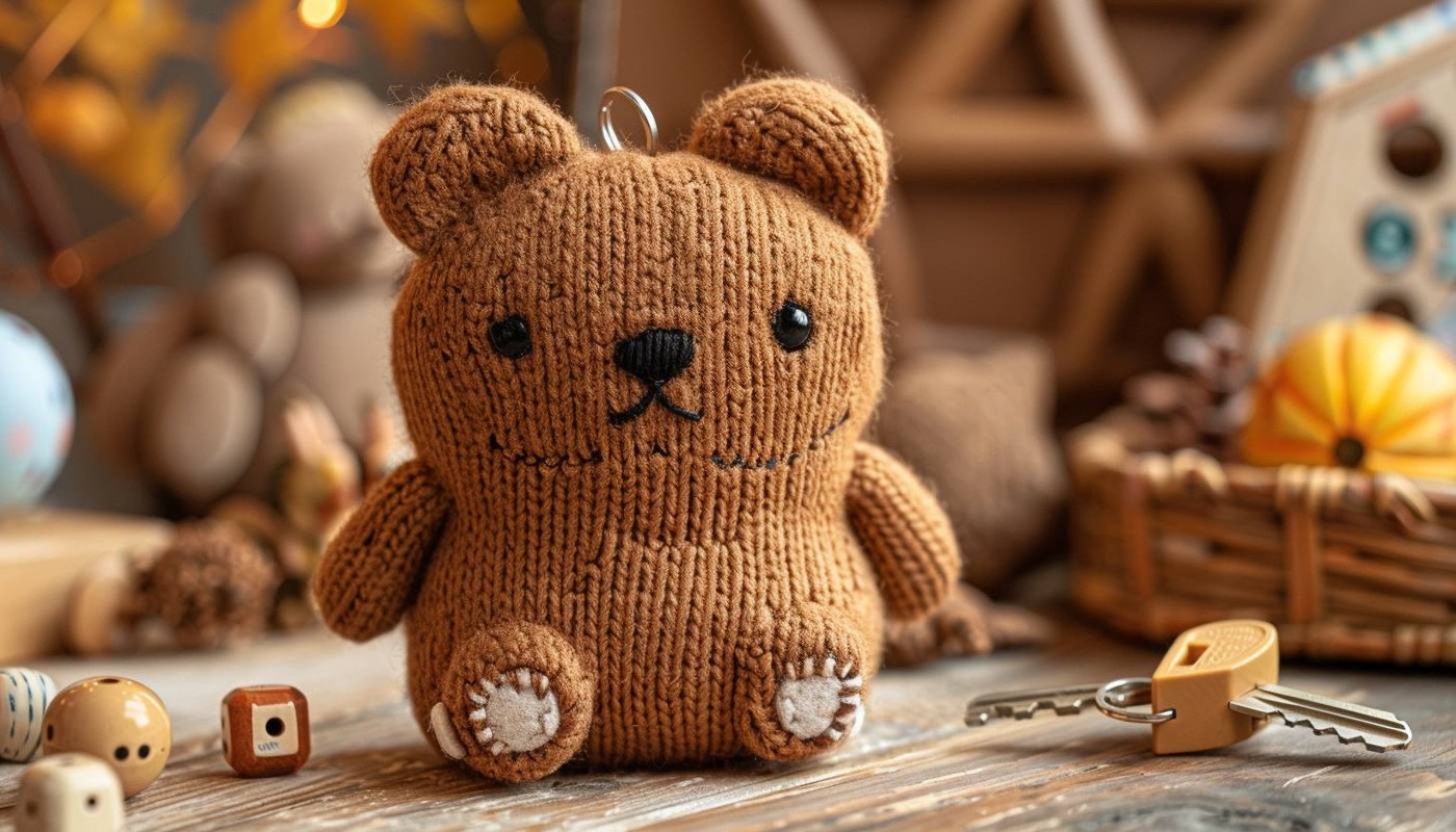 Porte-clés ours : de la peluche à l'ourson, découvrez le charme du nounours doudou